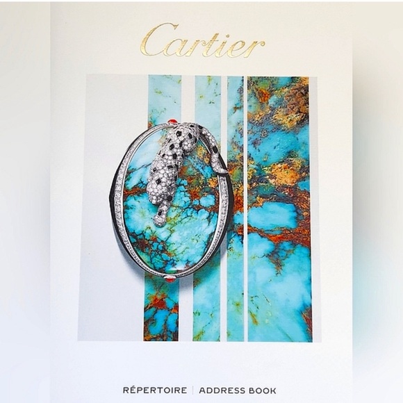 CARTIER NWOT ONE OF A KIND VINTAGE ADDRESS & PHONE BOOK 7 x 9 - Picture 9 of 10